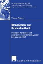 Management Von Kundenfeedback af Thomas Angerer