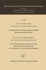 Messung Der Veranderung Der Vertikalen Blutverteilung Beim Stehen. Der Einfluss Kunstlicher Beatmung Auf Den Arteriellen Kohlendioxyddruck, Das Arterielle PH Und Die Stoffwechselgroesse af Erich A Müller