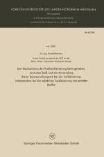 Mechanismus Der Prallzerkleinerung Beim Geraden, Zentralen Stoss Und Die Anwendung Dieser Beanspruchungsart Bei Der Zerkleinerung, Insbesondere Bei Der Selektiven Zerkleinerung Von Sproeden Stoffen af Ewald Reiners