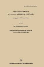 Schlechtenuntersuchungen in Den Floezen Des Aachener Steinkohlengebirges af Manfred Reinhardt