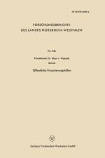 OEffentliche Finanzierungshilfen af Klaus ~Vonœ