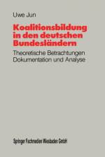 Koalitionsbildung in Den Deutschen Bundeslandern