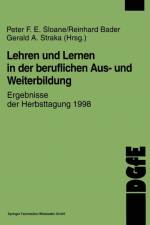 Lehren Und Lernen in Der Beruflichen Aus- Und Weiterbildung