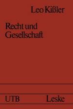 Recht Und Gesellschaft