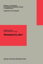 Wohlstand Fur Alle?