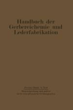 Mineralgerbung Und Andere Nicht Rein Pflanzliche Gerbungsarten af O Gerngross