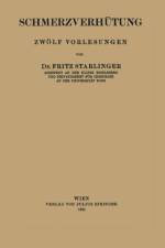 Schmerzverhutung af Fritz Starlinger