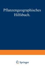 Pflanzengeographisches Hilfsbuch af August Ginzberger