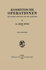 Kosmetische Operationen af Ernst Eitner