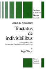 Adam de Wodeham: Tractatus de Indivisibilibus af Adam De Wodeham
