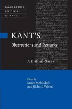 Kant's Observations and Remarks