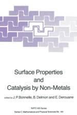 Surface Properties and Catalysis by Non-Metals