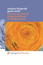 Patientenorientierte Gesprachsfuhrung Im Pflegeprozess af Annelies Fitzgerald