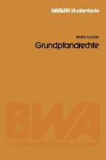 Grundpfandrechte af Walter Goedde