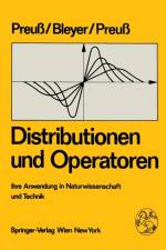 Distributionen Und Operatoren af W Preuss