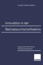 Innovation in Der Betriebswirtschaftslehre