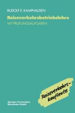 Reiseverkehrsbetriebslehre af Rudolf E Kamphausen
