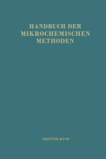 Handbuch Der Mikrochemischen Methoden af G Kainz