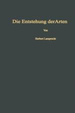 Entstehung Der Arten Und Hoeheren Kategorien af Herbert Lamprecht