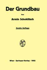 Der Grundbau af Armin Schoklitsch