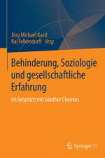 Behinderung, Soziologie Und Gesellschaftliche Erfahrung