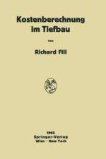 Kostenberechnung Im Tiefbau af Richard Fill