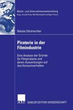 Piraterie in Der Filmindustrie af Nikolai Doerdrechter
