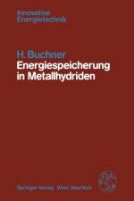 Energiespeicherung in Metallhydriden af H Buchner