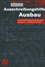 Ausschreibungshilfe Ausbau af Martin Mittag