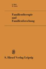 Familientherapie Und Familienforschung