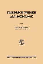 Friedrich Wieser ALS Soziologe af Adolf Menzel