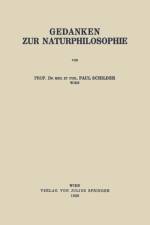 Gedanken Zur Naturphilosophie af Paul Schilder