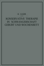 Konservative Therapie in Schwangerschaft, Geburt Und Wochenbett af Heinrich Kahr