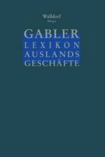 Gabler Lexikon Auslands Geschafte