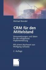 CRM fur den Mittelstand af Michael Brendel