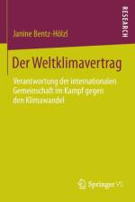 Der Weltklimavertrag af Janine Bentz-Hoelzl