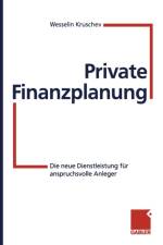Private Finanzplanung af Wesselin Kruschev