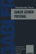 Gabler Lexikon Personal af Ulrich Budenbender
