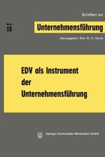 Edv ALS Instrument Der Unternehmensfuhrung