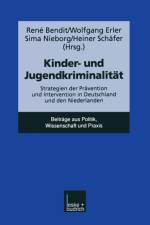 Kinder- Und Jugendkriminalitat