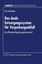 Das Duale Entsorgungssystem Fur Verpackungsabfall