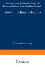Umweltrechnungslegung