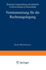 Normensetzung Fur Die Rechnungslegung
