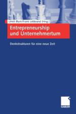 Entrepreneurship Und Unternehmertum