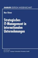 Strategisches It-Management in Internationalen Unternehmungen
