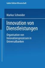 Innovation Von Dienstleistungen