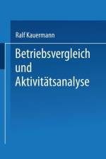 Betriebsvergleich Und Aktivitatsanalyse