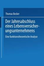 Jahresabschluss Eines Lebensversicherungsunternehmens