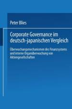 Corporate Governance Im Deutsch-Japanischen Vergleich af Peter Blies