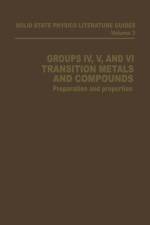 Groups IV, V, and VI Transition Metals and Compounds af T. F. Connolly